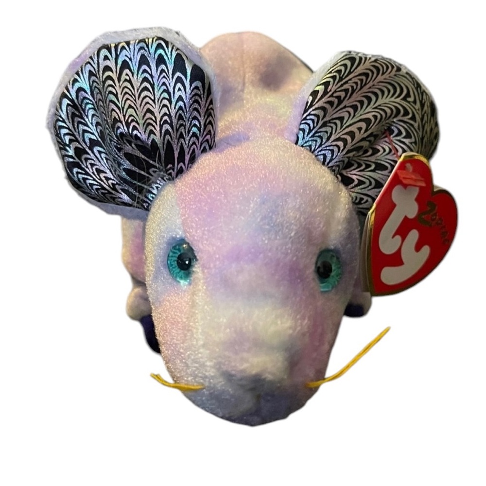 TY Beanie Baby Chinese Zodiac Series Year of the “RAT” 6” (2000) Retired